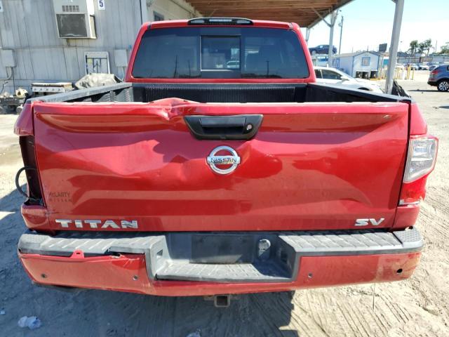  NISSAN TITAN 2021 Red