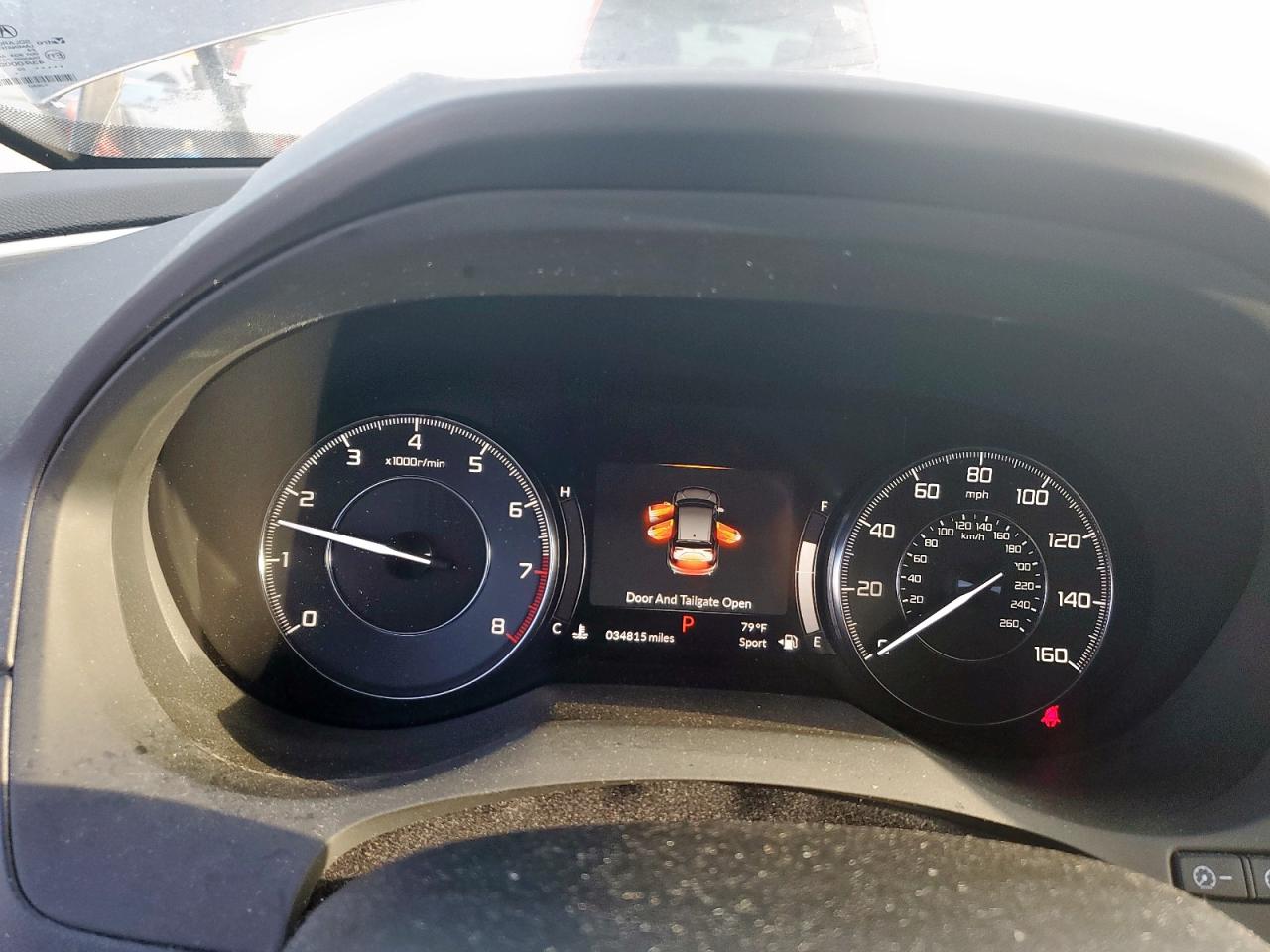 2020 Acura Rdx VIN: 5J8TC2H33LL036820 Lot: 61588775