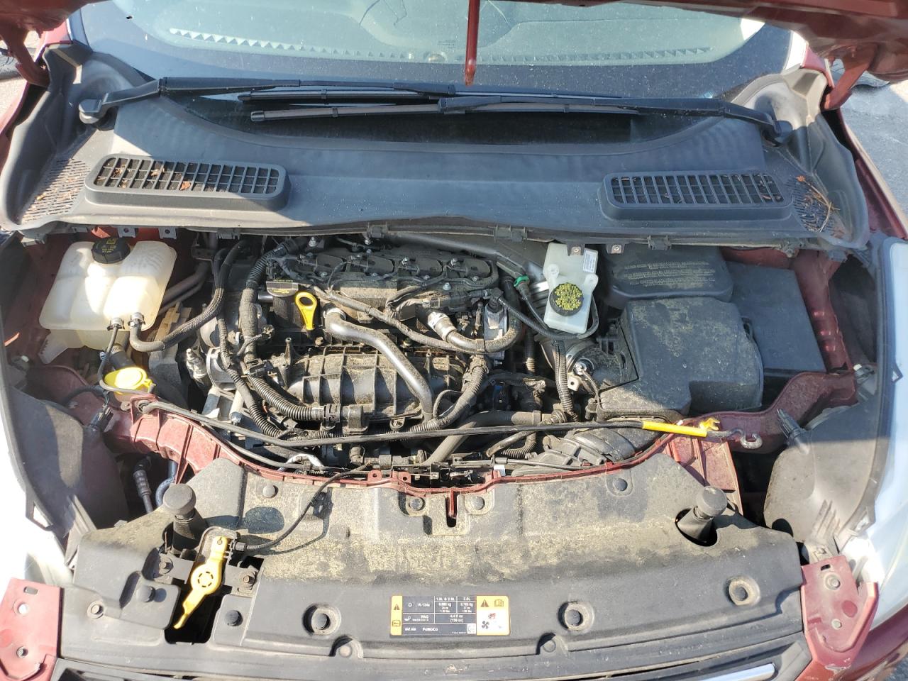 FORD ESCAPE 2014 VIN 1FMCU0GX4EUC98438 zdjęcie 11