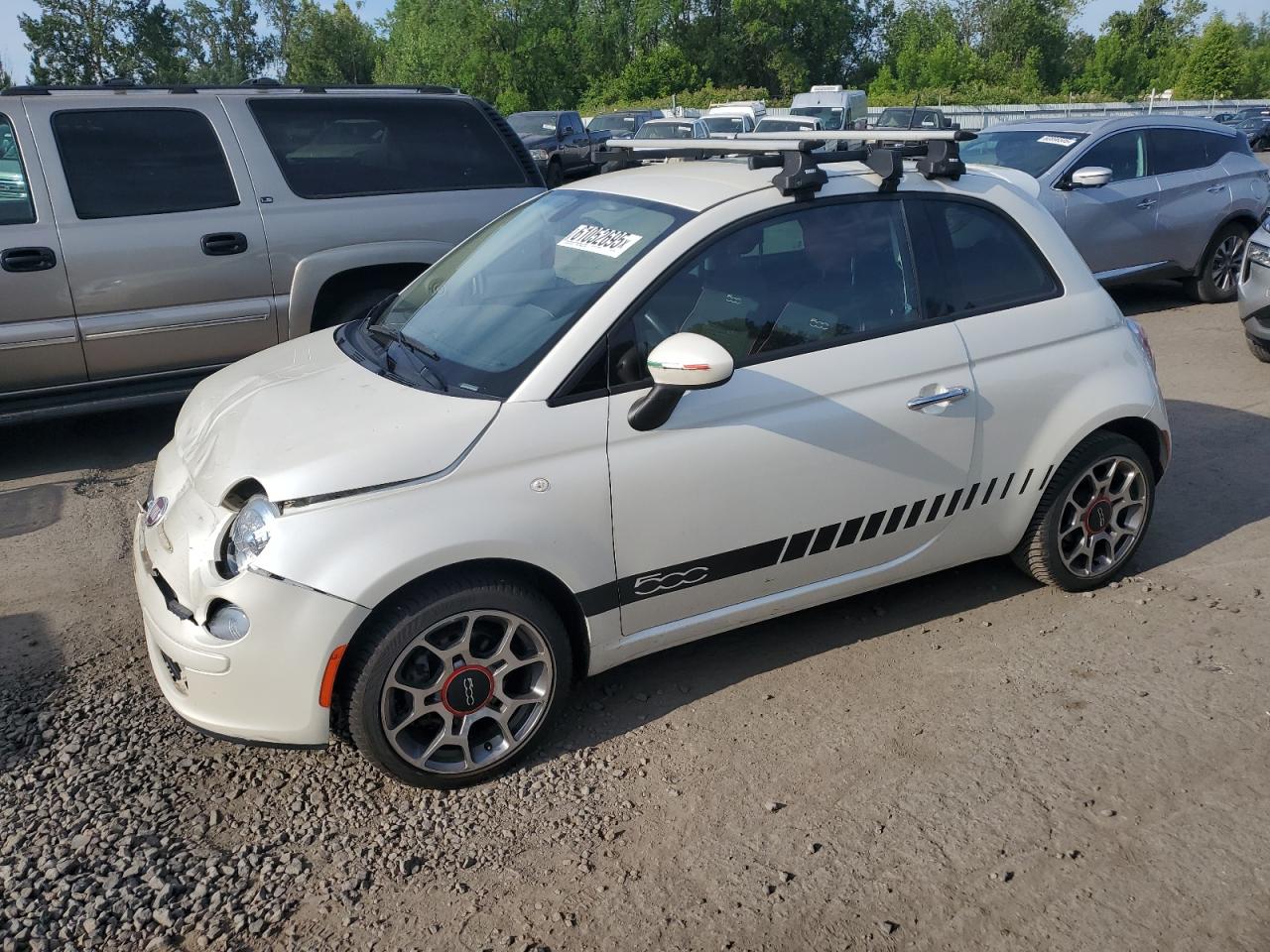 2017 Fiat 500 Pop de vânzare în Portland, OR - Front End