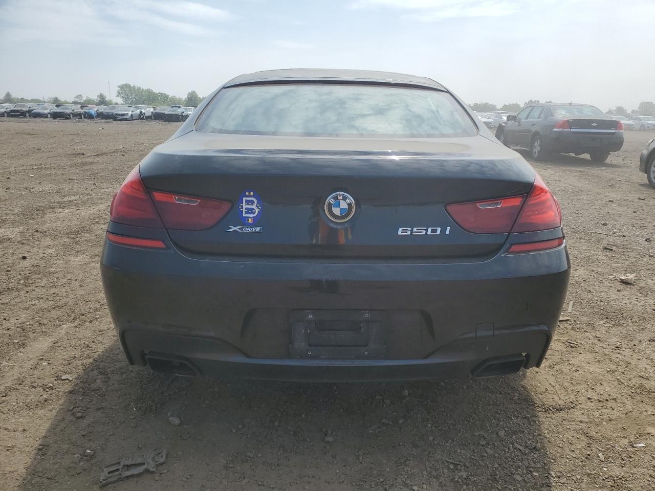 2015 BMW 650 Xi Gran Coupe VIN: WBA6B4C59FD761479 Lot: 59558555