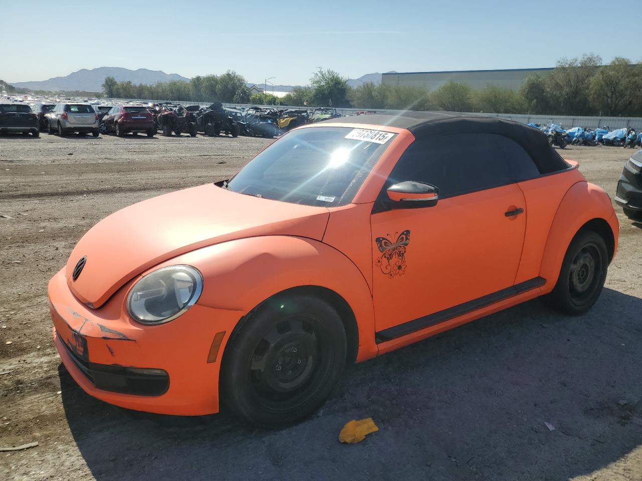 2013 Volkswagen Beetle de vânzare în Las Vegas, NV - Side