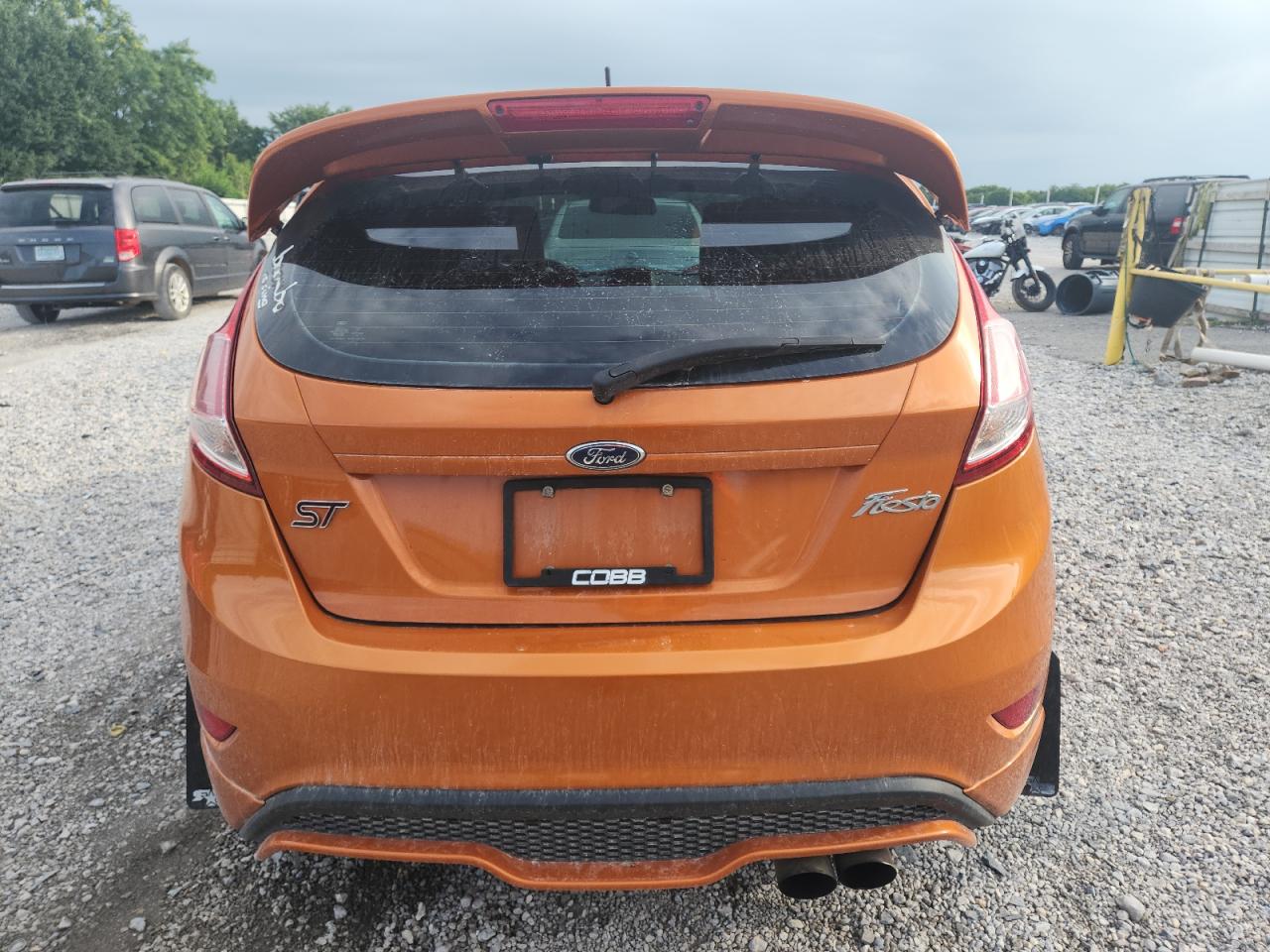 2017 Ford Fiesta St VIN: 3FADP4GX1HM140998 Lot: 62749025