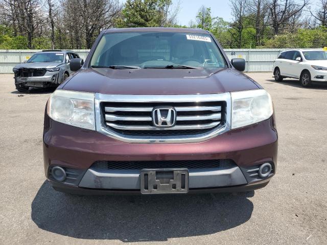  HONDA PILOT 2014 Burgundy
