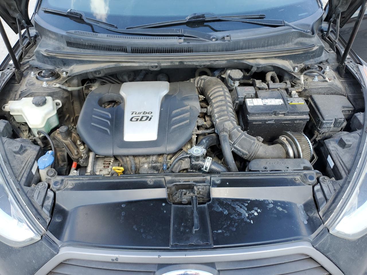 2016 Hyundai Veloster Turbo VIN: KMHTC6AE9GU297043 Lot: 59712945