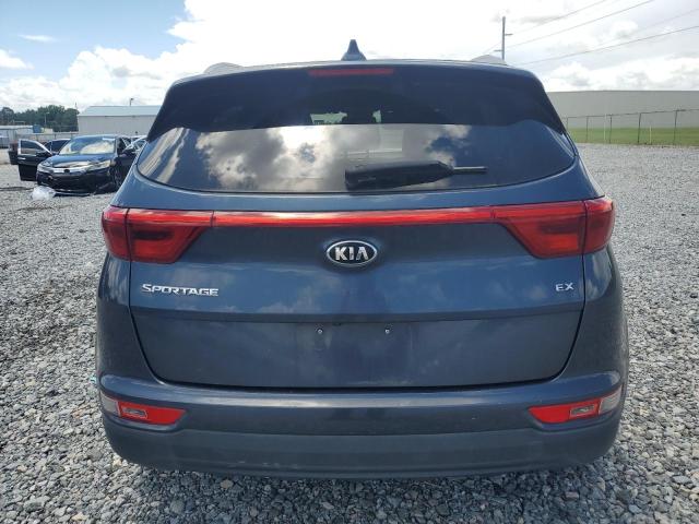  KIA SPORTAGE 2017 Синий