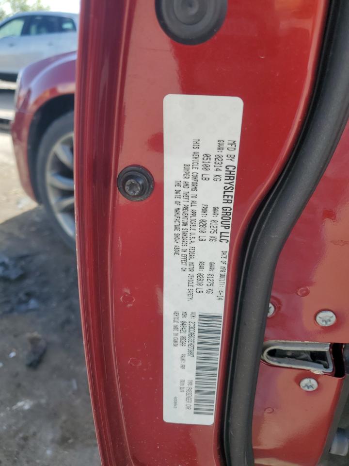 2014 Chrysler 300 S VIN: 2C3CCABG3EH273087 Lot: 60271485