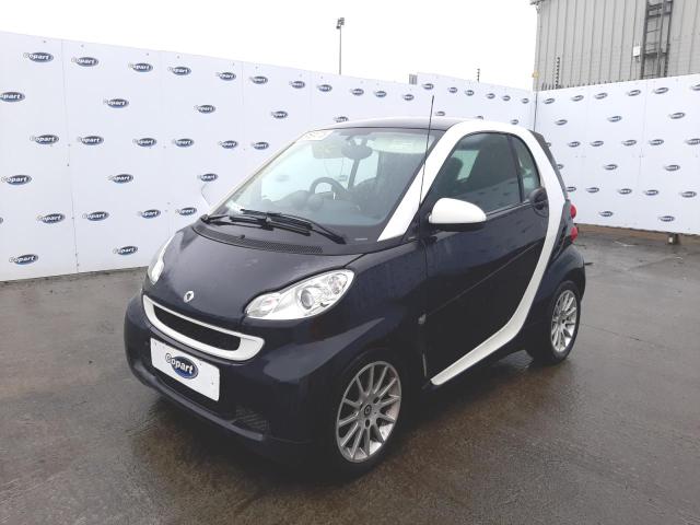 2012 SMART FORTWO PAS for sale at Copart WHITBURN