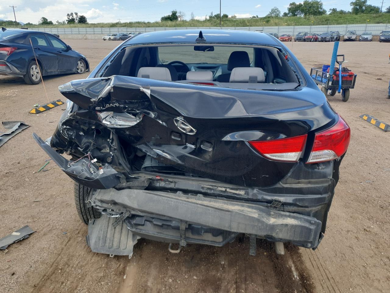 HYUNDAI ELANTRA 2013 VIN KMHDH4AE5DU685358 zdjęcie 6