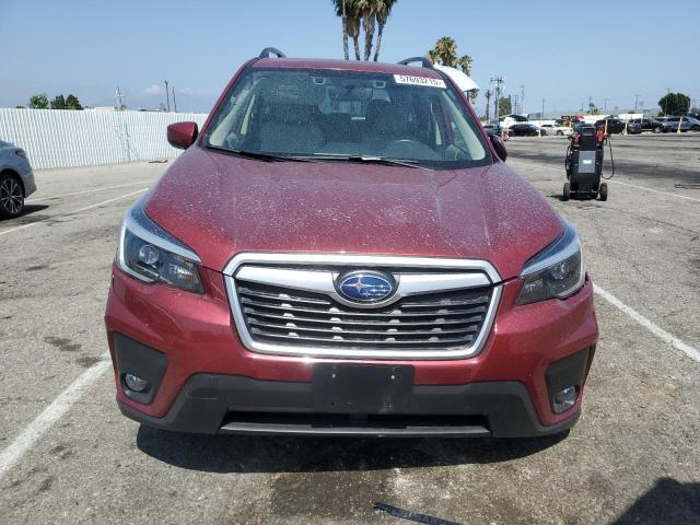  SUBARU FORESTER 2021 Красный