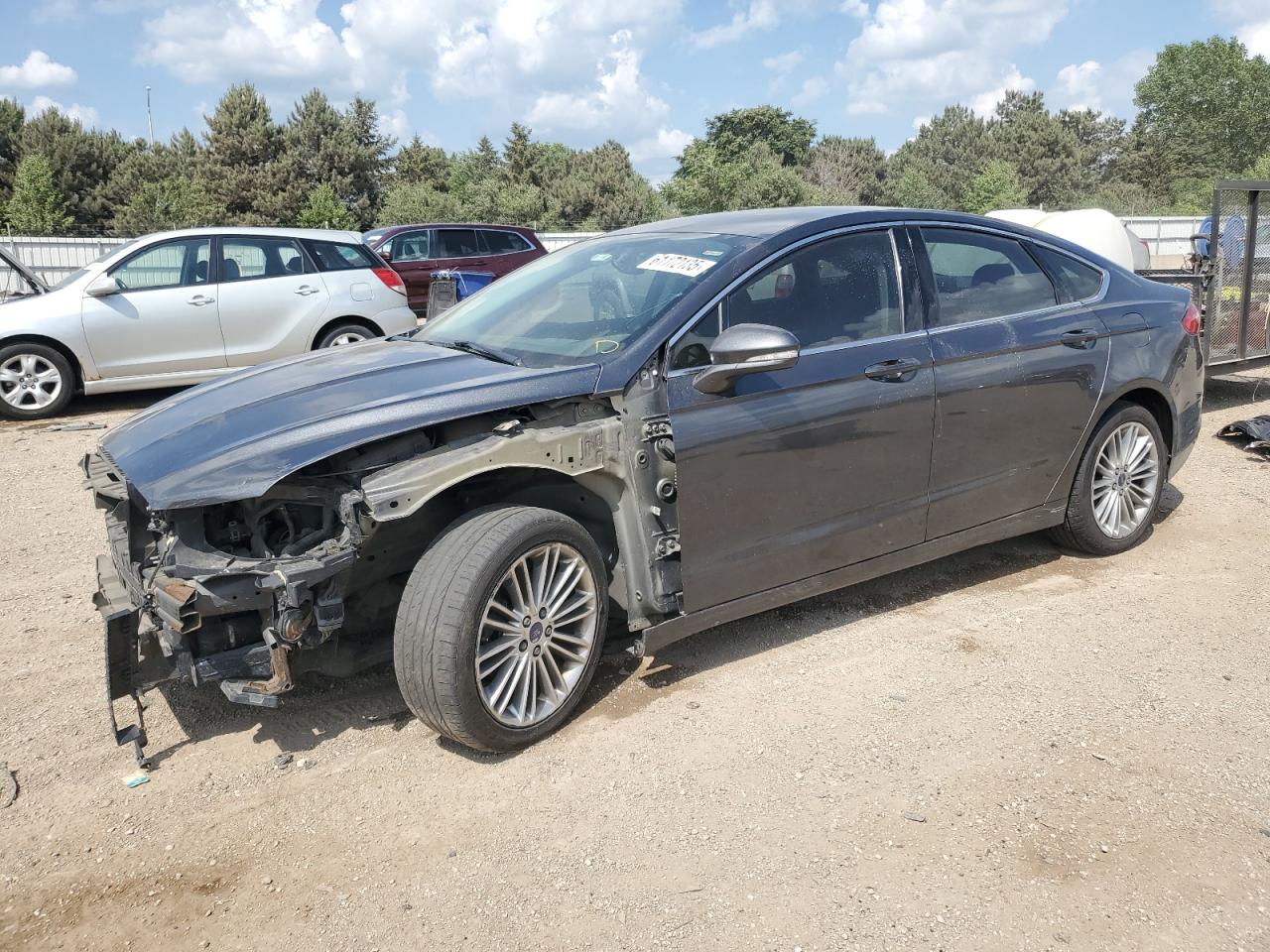 2015 Ford Fusion Se на продаже в Elgin, IL - Front End