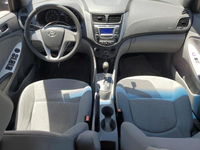  HYUNDAI ACCENT 2014 Czerwony