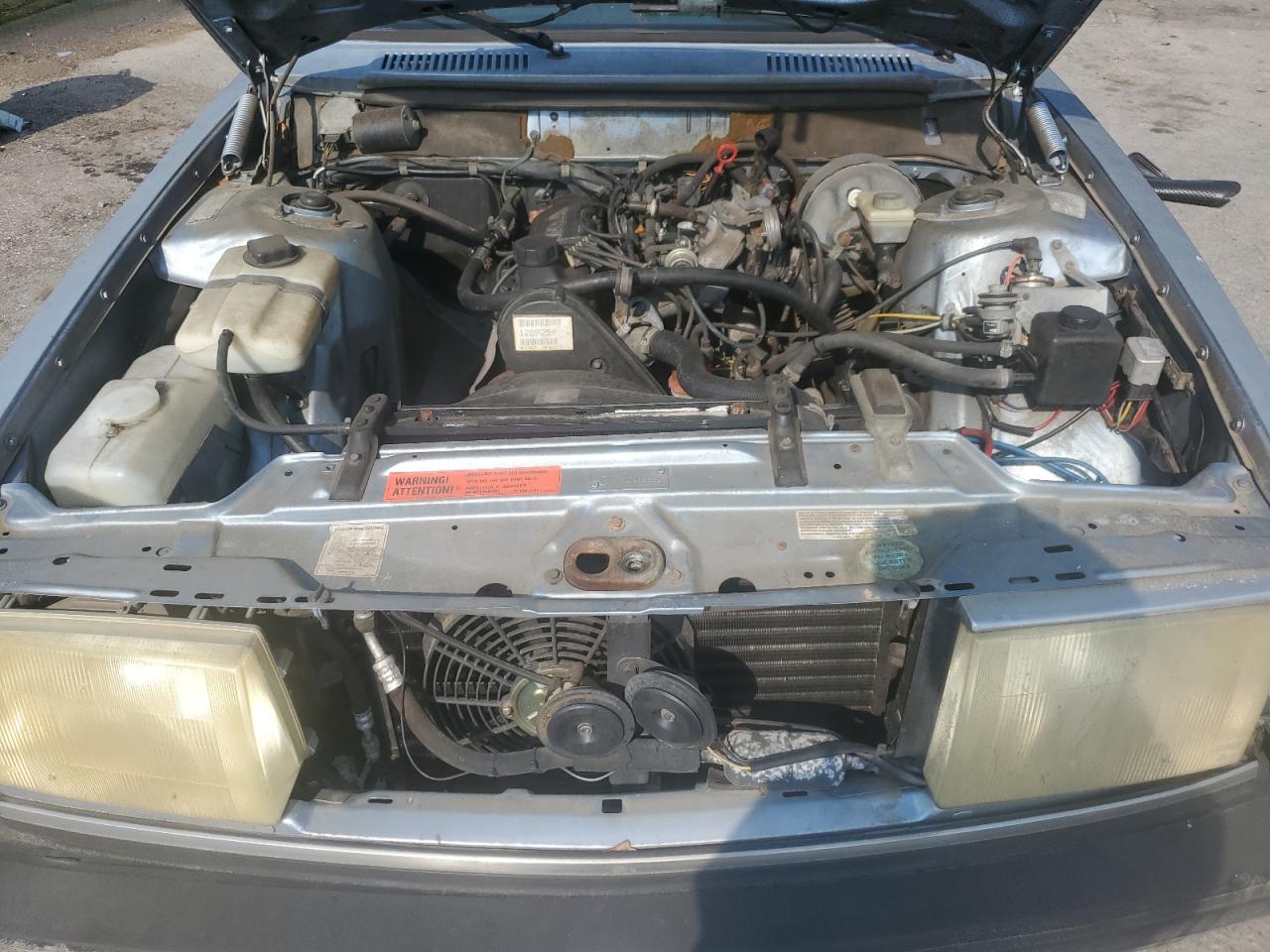 1989 Volvo 244 Dl VIN: YV1AX8845K1376772 Lot: 62405735