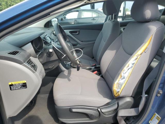  HYUNDAI ELANTRA 2016 Granatowy