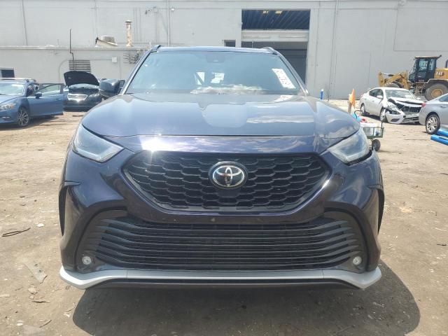  TOYOTA HIGHLANDER 2021 Blue
