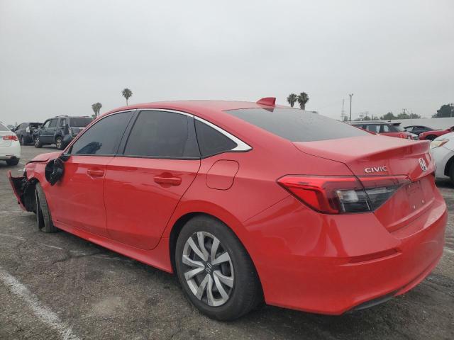  HONDA CIVIC 2024 Красный