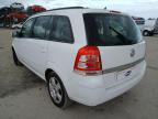 2013 VAUXHALL ZAFIRA EXC for sale at Copart ROCHFORD