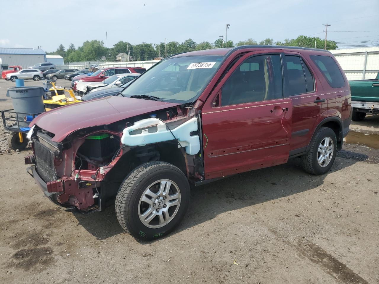 2004 Honda Cr-V Ex for Sale in Pennsburg, PA - Front End