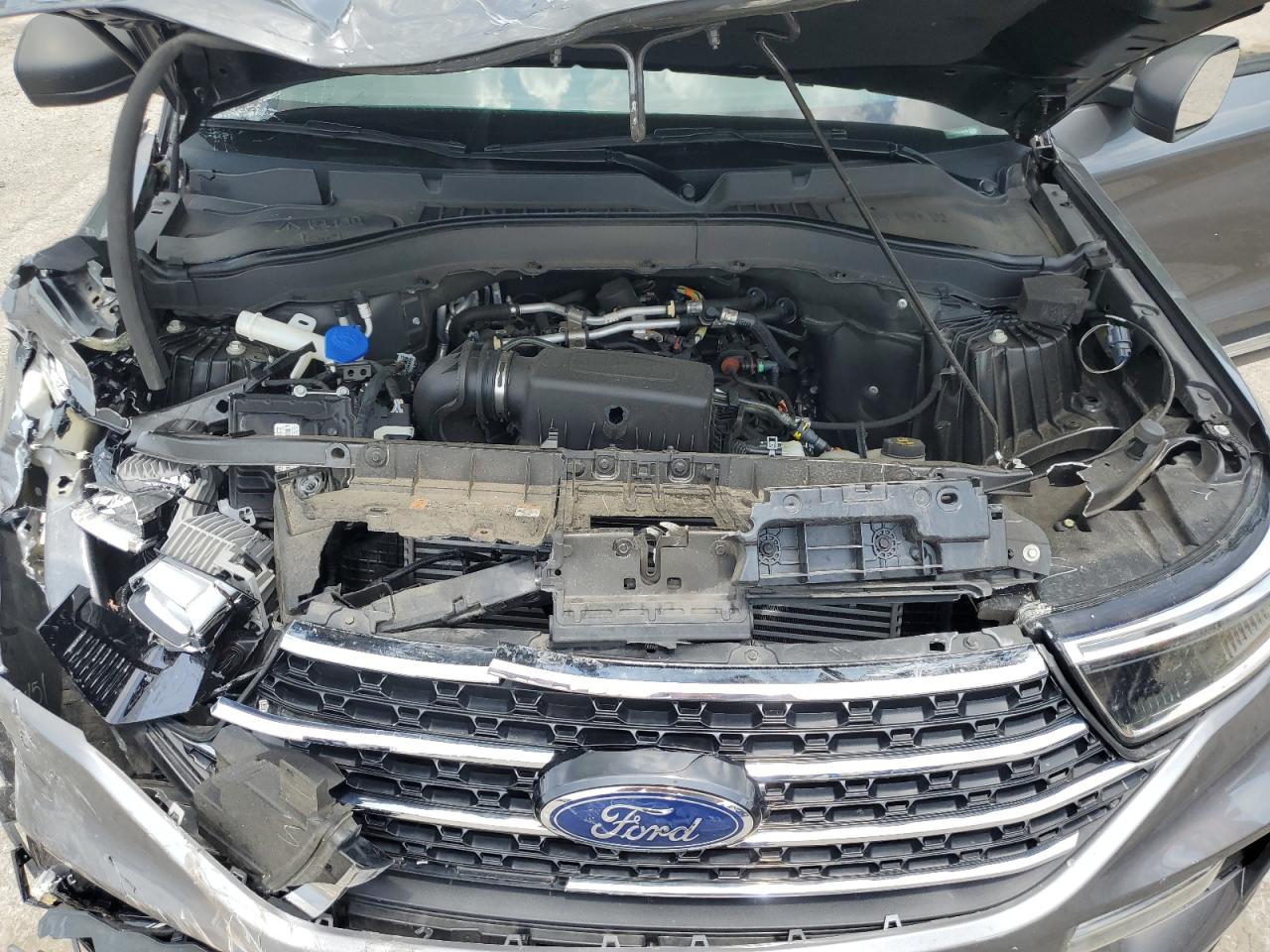2021 Ford Explorer Xlt VIN: 1FMSK8DH0MGB58509 Lot: 61588765