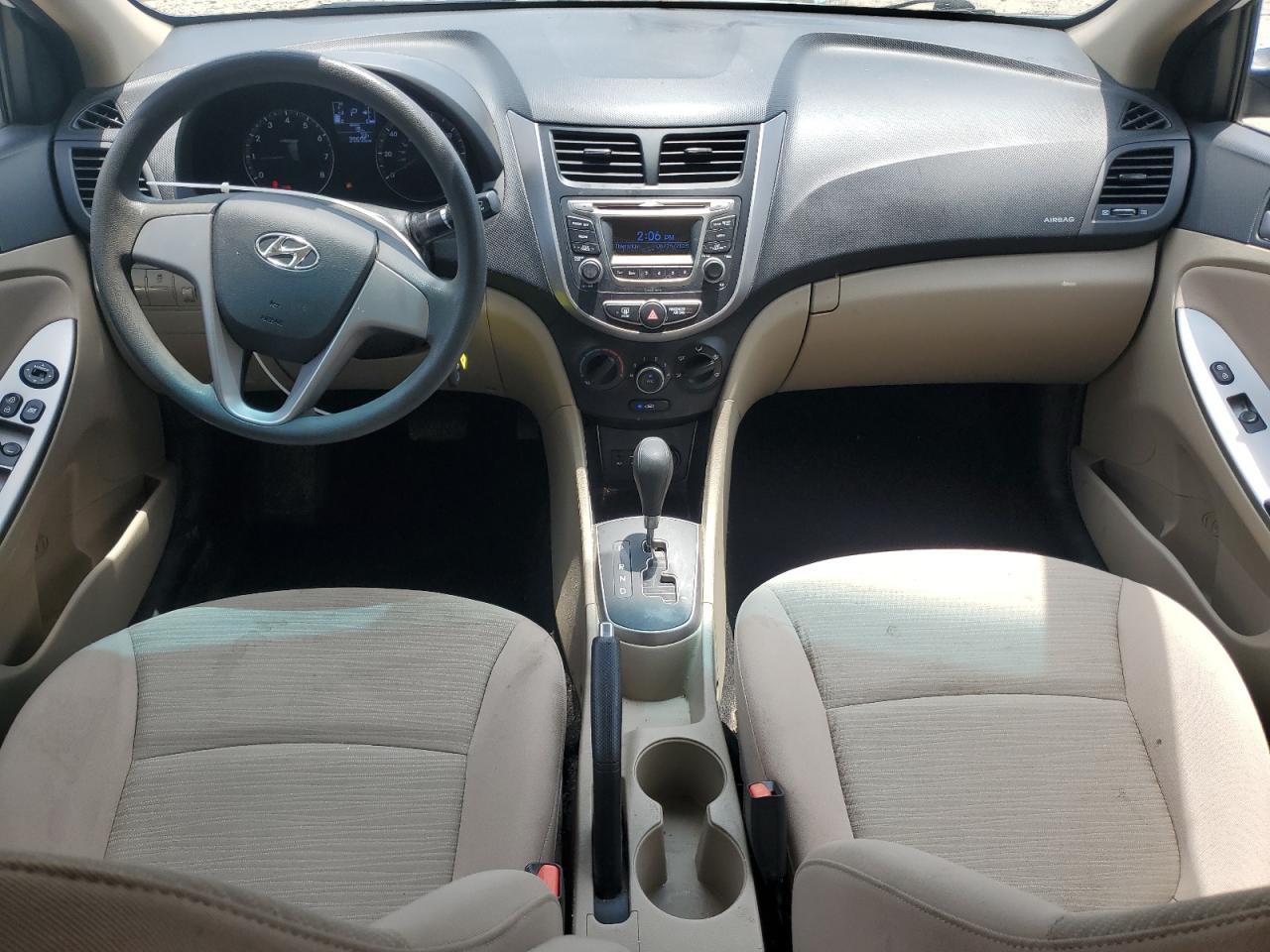 HYUNDAI ACCENT 2017 VIN KMHCT4AE2HU261622 photo 8