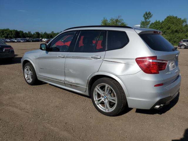  BMW X3 2012 Srebrny
