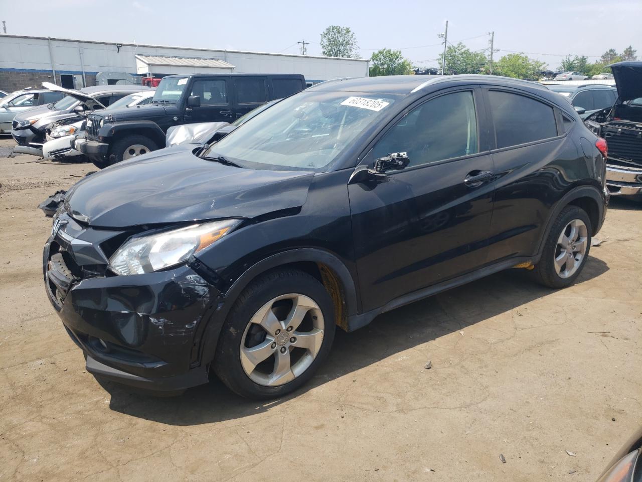 2016 Honda Hr-V Exl na sprzedaż w New Britain, CT - Front End