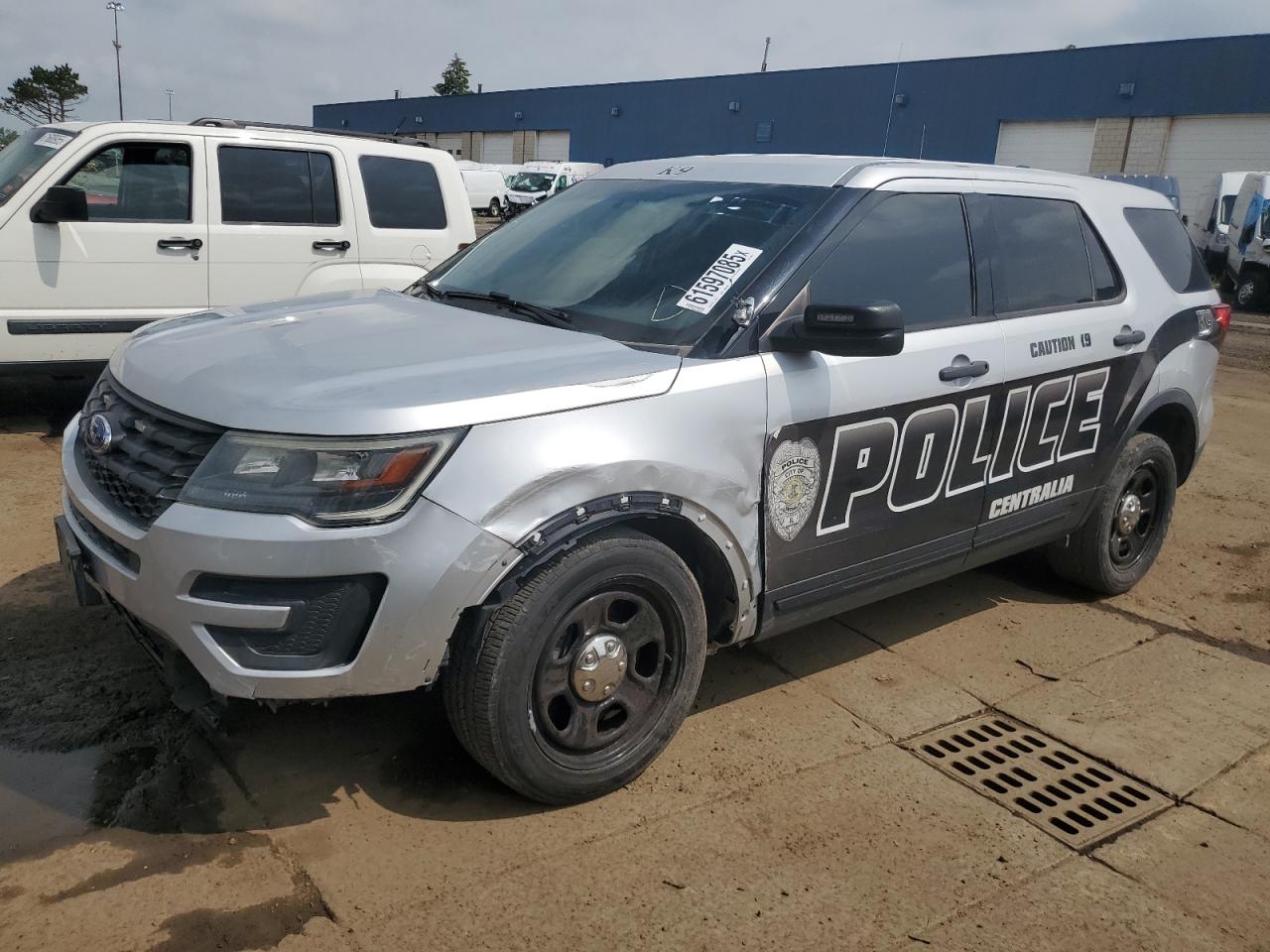 2016 Ford Explorer Police Interceptor for Sale in Woodhaven, MI - Front End