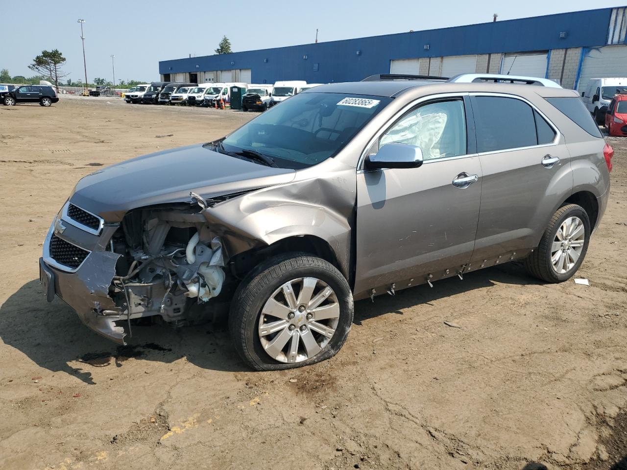 2010 Chevrolet Equinox Lt იყიდება Woodhaven-ში, MI - Front End