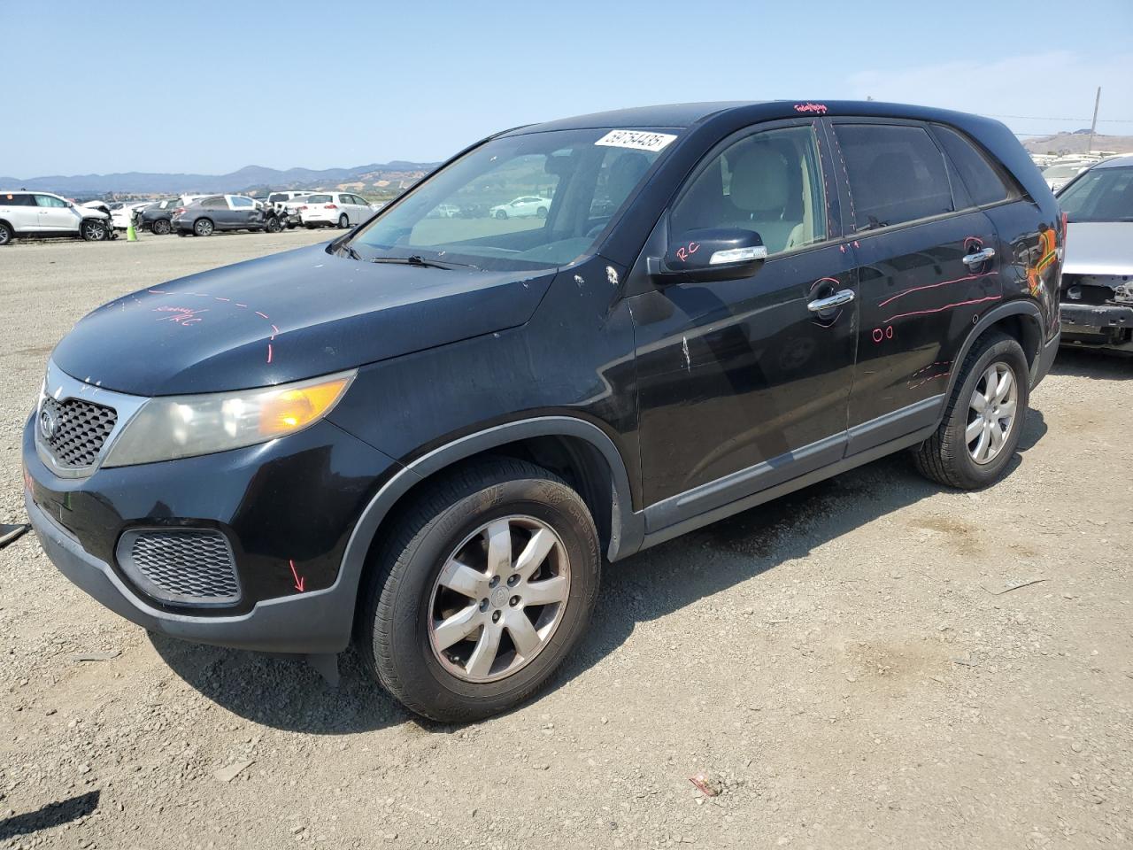 2011 Kia Sorento Base продається в American Canyon, CA - Front End