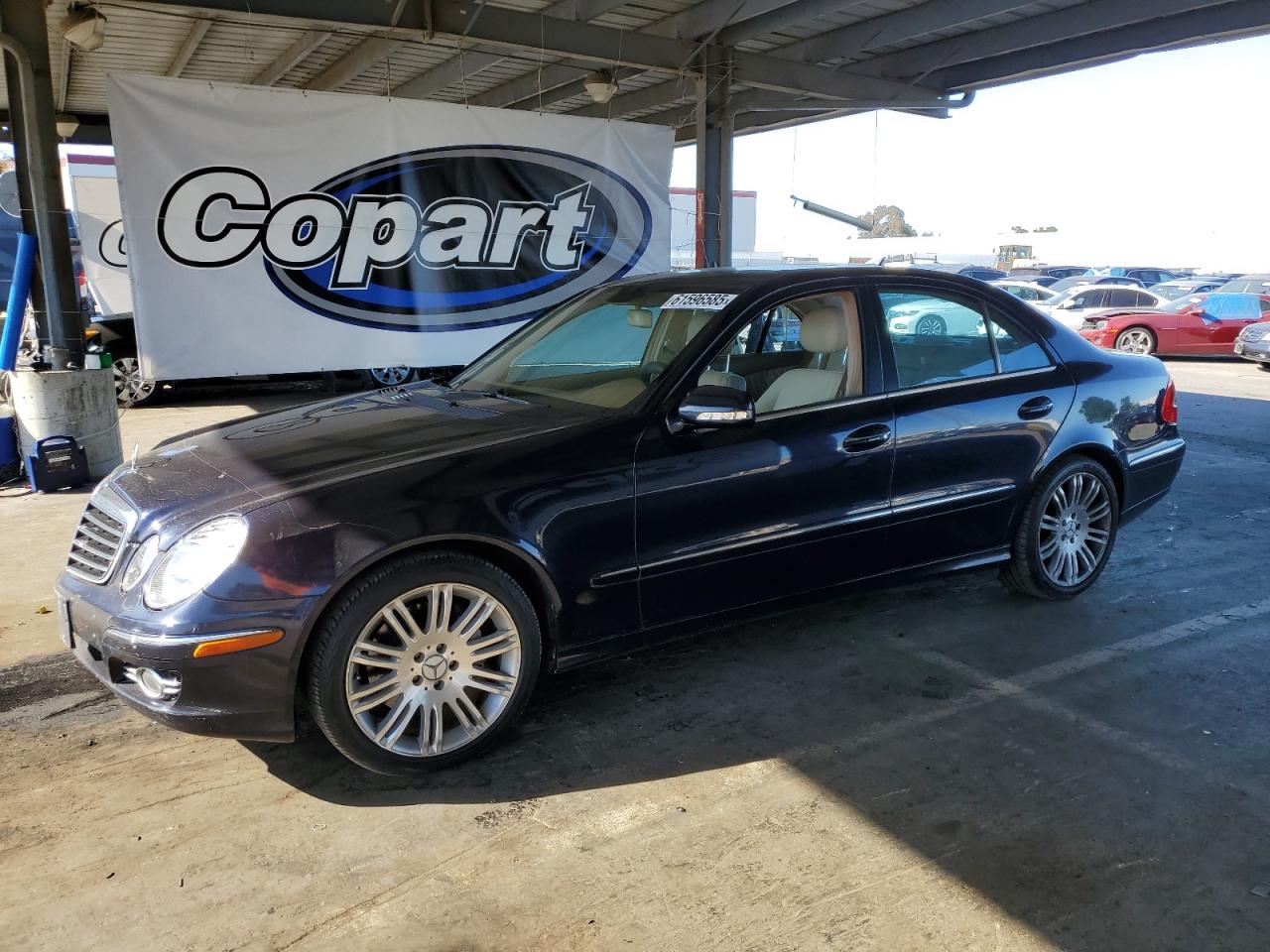 2007 Mercedes-Benz E 350 de vânzare în Hayward, CA - Side