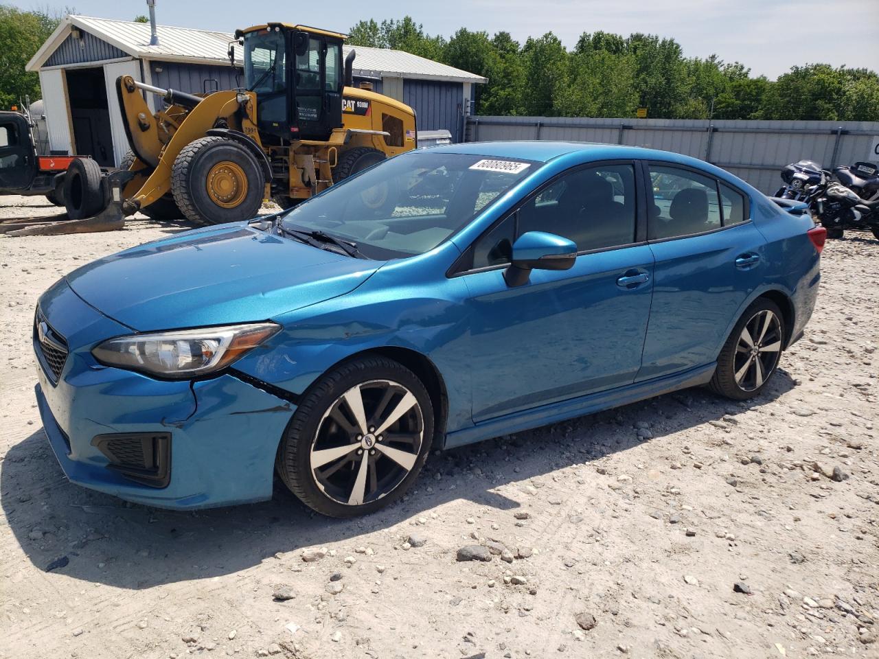 2017 Subaru Impreza Sport de vânzare în West Warren, MA - Front End