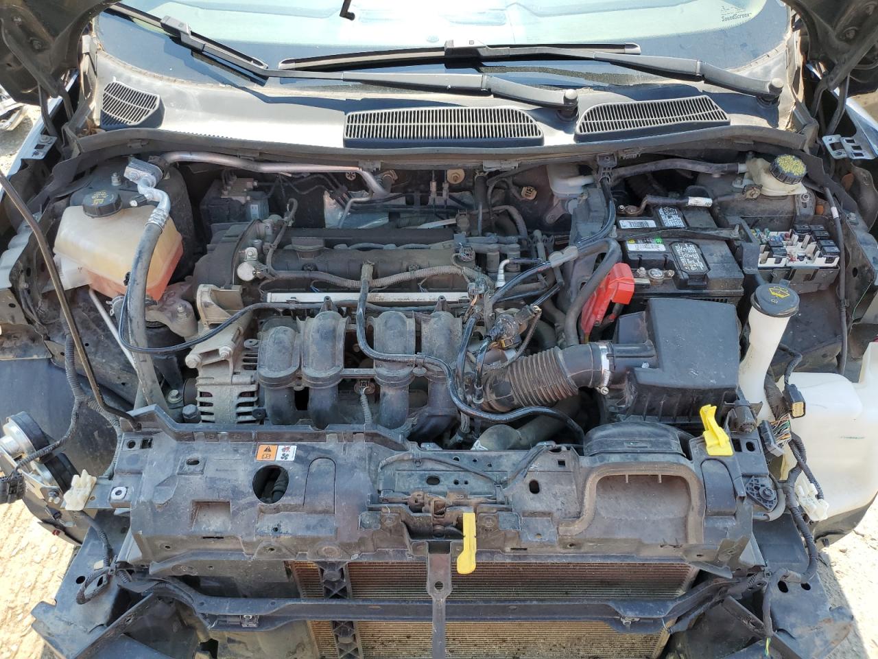 2017 Ford Fiesta Se VIN: 3FADP4BJ9HM139701 Lot: 62370405