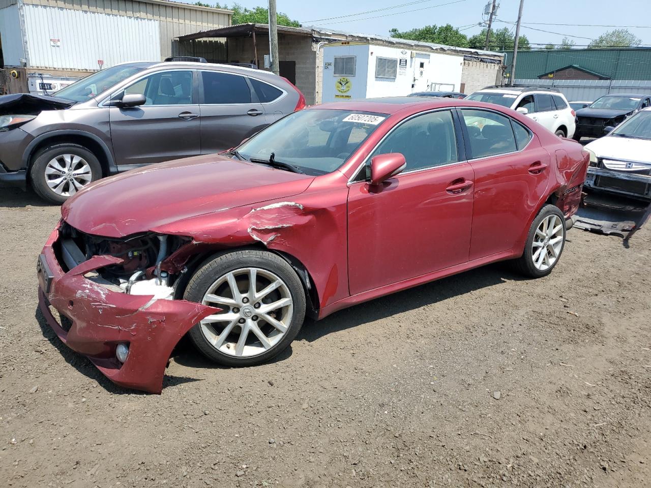2012 Lexus Is 250 zu verkaufen in New Britain, CT - Front End