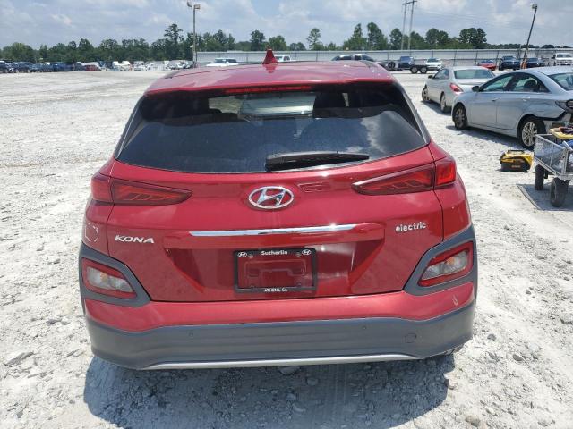  HYUNDAI KONA 2021 Czerwony