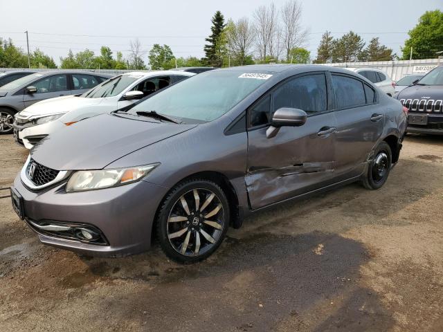 2014 HONDA CIVIC TOURING for sale at Copart ON - TORONTO