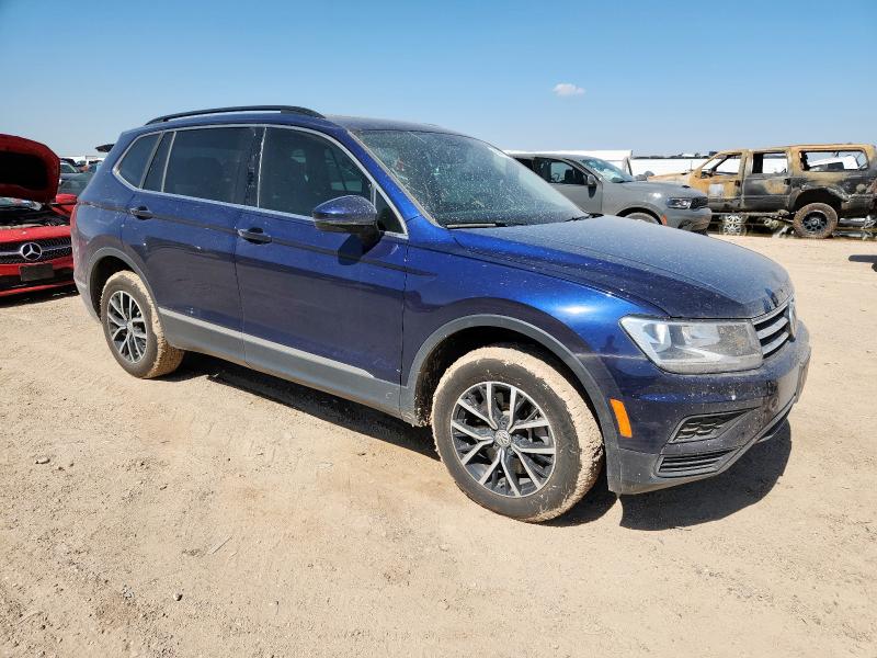  VOLKSWAGEN TIGUAN 2021 Синий