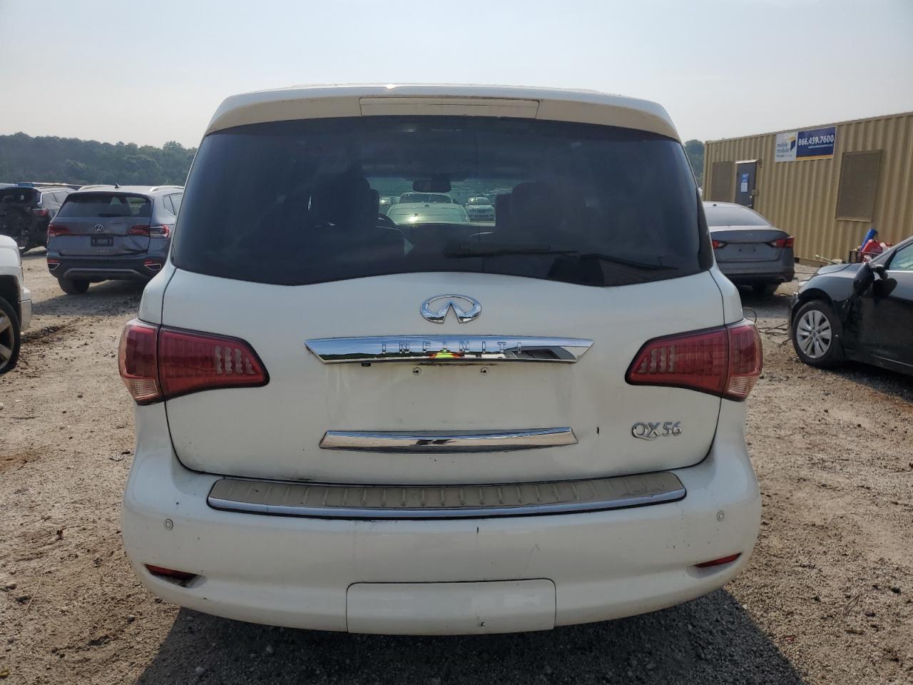2012 Infiniti Qx56 VIN: JN8AZ2NF3C9517252 Lot: 58743455