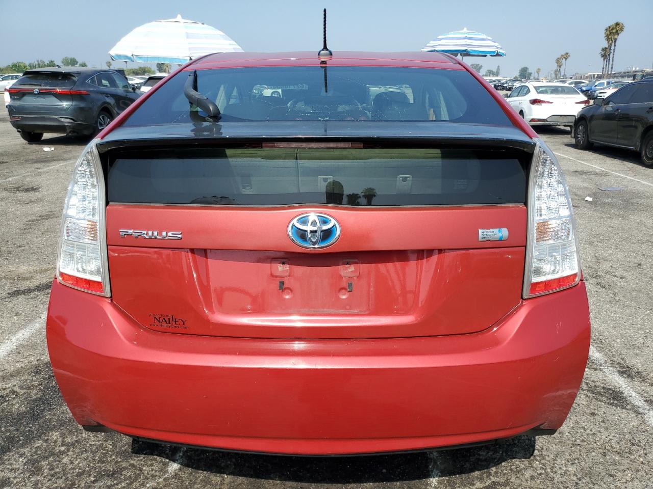 TOYOTA PRIUS 2010 VIN JTDKN3DU6A0014513 фото 6