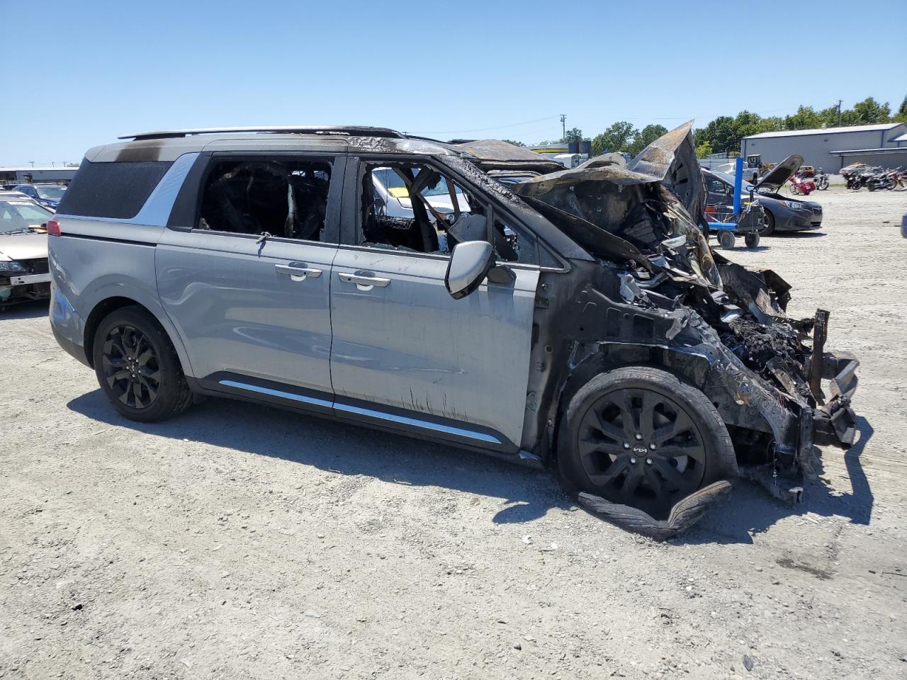 2022 Kia Carnival Sx Prestige VIN: KNDNE5H38N6136593 Lot: 61645155