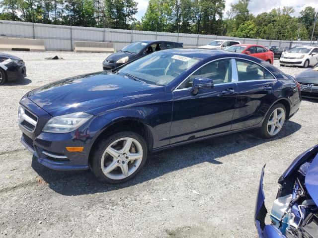 Sedans MERCEDES-BENZ CLS-CLASS 2014 Blue