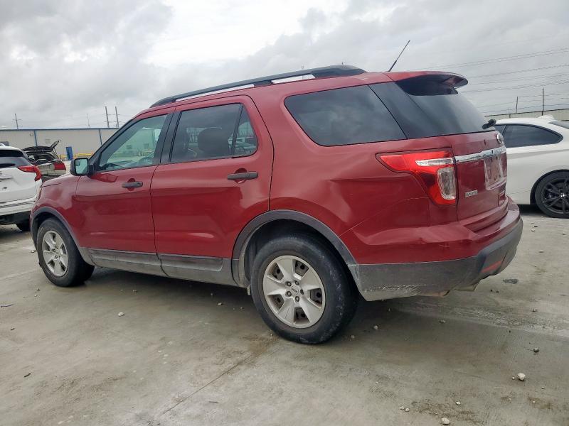 Паркетници FORD EXPLORER 2014 Тъмночервен