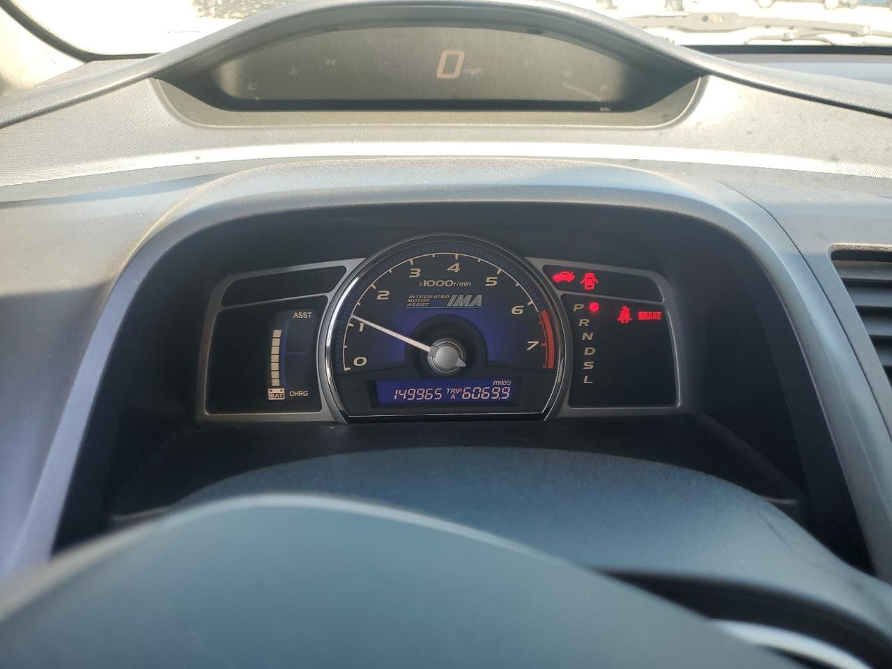 2008 Honda Civic Hybrid VIN: JHMFA36288S031528 Lot: 61213645