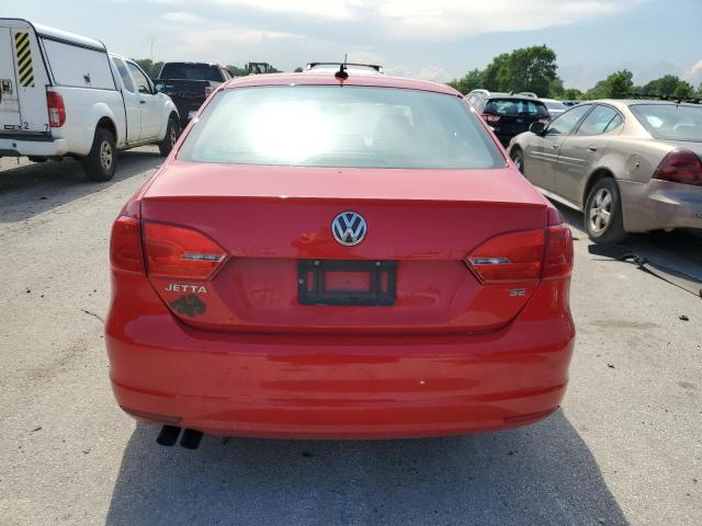 Sedans VOLKSWAGEN JETTA 2014 Red