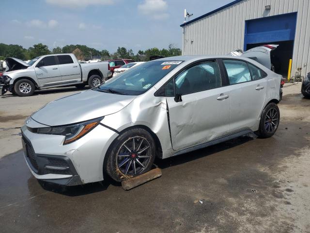  TOYOTA COROLLA 2021 Srebrny