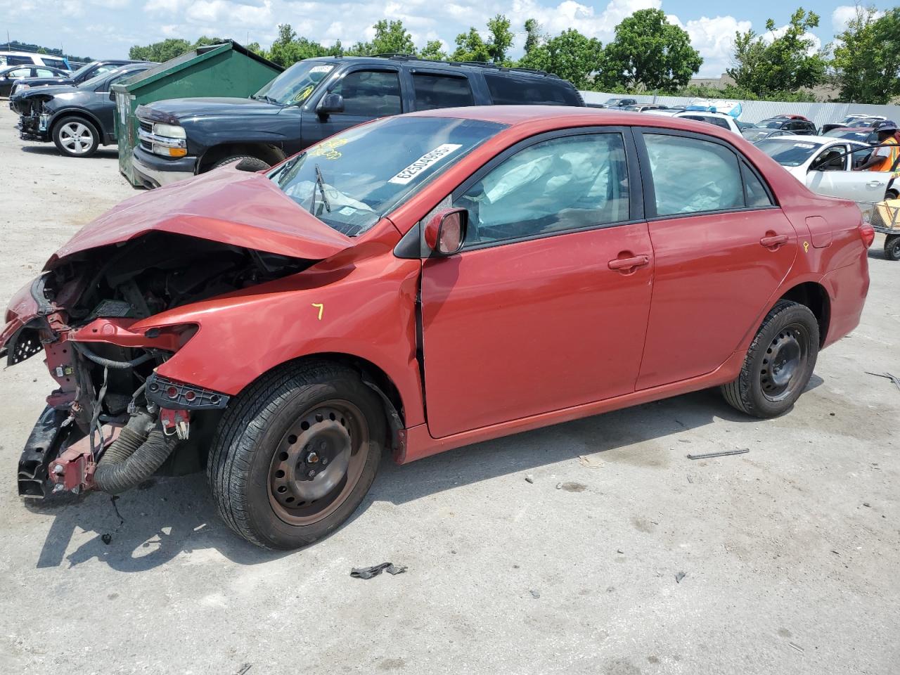 TOYOTA COROLLA 2011 VIN JTDBU4EE4BJ097385
