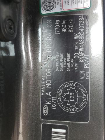 2011 KIA FORTE SX  