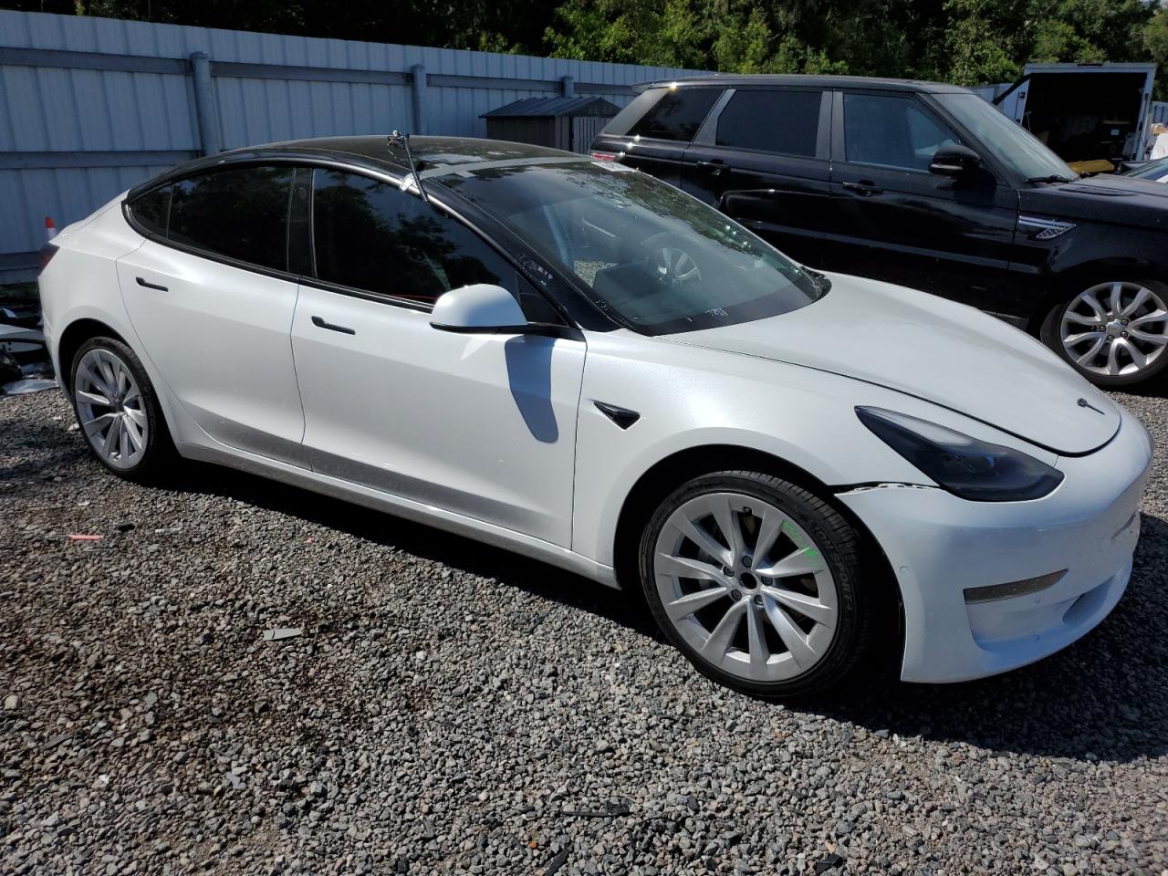 TESLA MODEL 3 2022 VIN 5YJ3E1EA3NF370860 zdjęcie 4