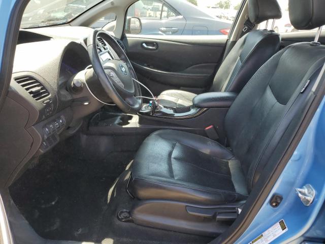  NISSAN LEAF 2014 Blue