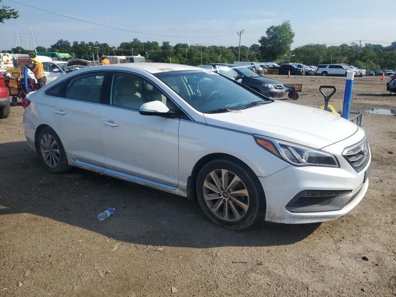 HYUNDAI SONATA 2015 VIN 5NPE34AF1FH208391 zdjęcie 4