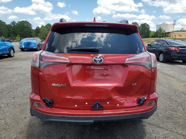 Parquets TOYOTA RAV4 2017 Czerwony